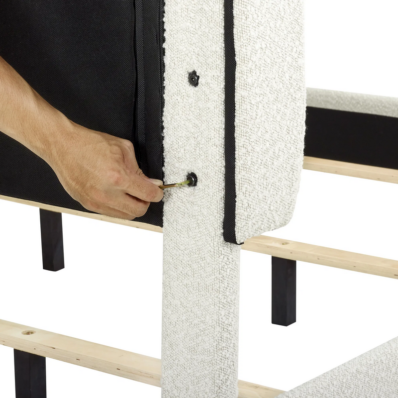 Bridgevine Bouclé Bed
