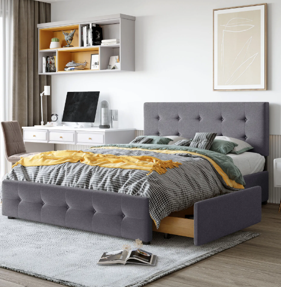 Opulent Storage Bed