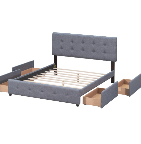 Opulent Storage Bed
