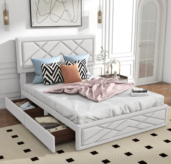 Riveted Dream Storage Bed