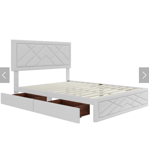 Riveted Dream Storage Bed