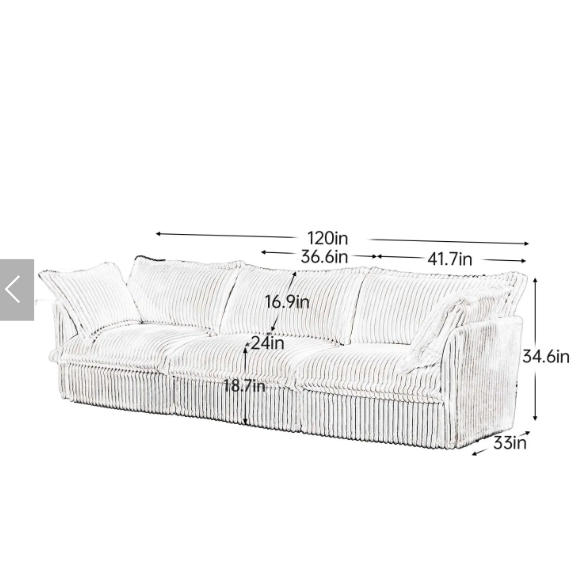 CozyCloud Sofa