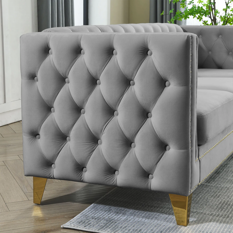 Chesterfield Velvet Sofa
