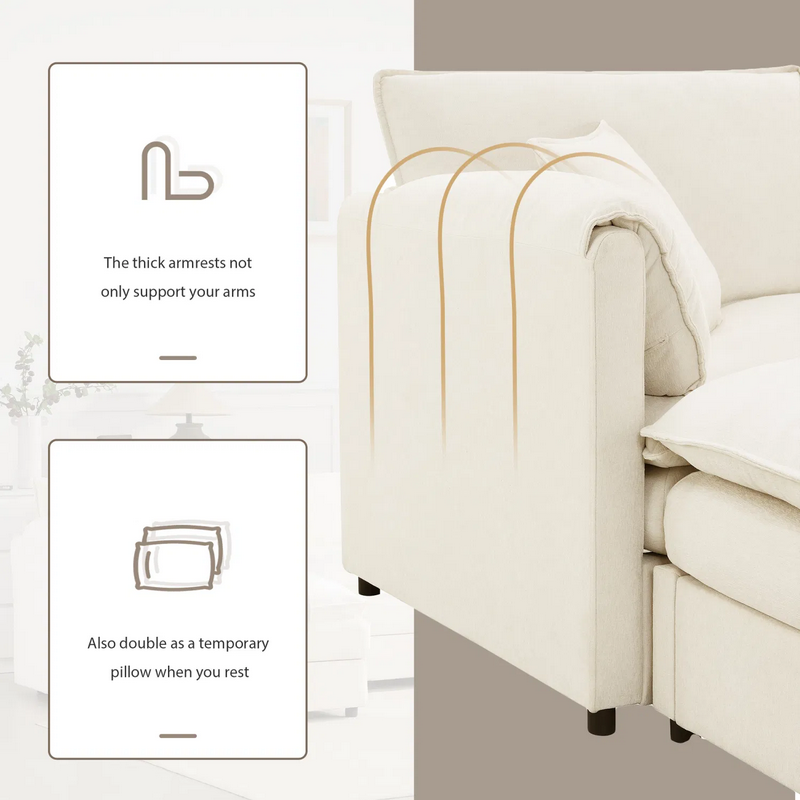 LuxiComfort Sectional